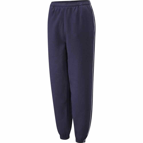 Falcon Spirit Fleece Jog Trouser Navy/White 18-20"
