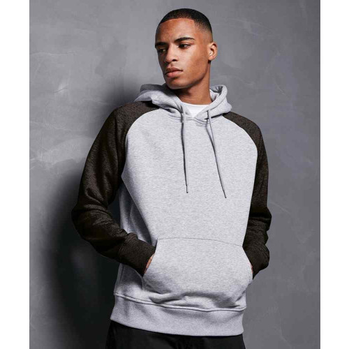 Build Your Brand Basic Raglan Hoodie