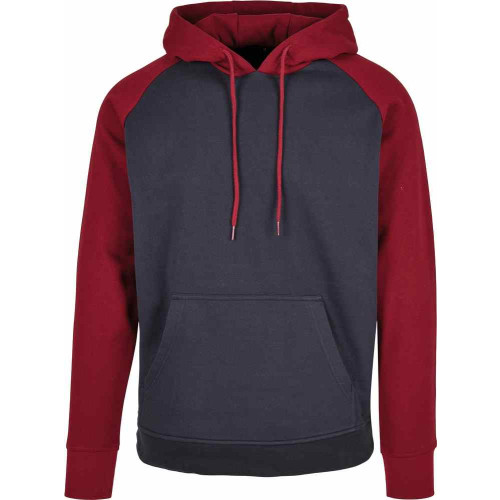 Build Your Brand Basic Raglan Hoodie