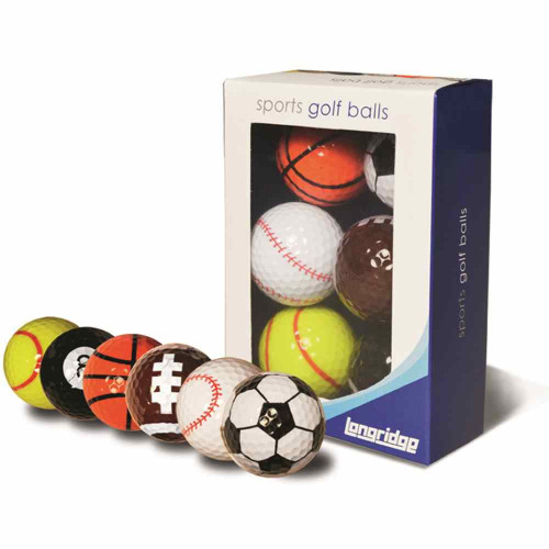 Longridge Sports Balls 6Pk
