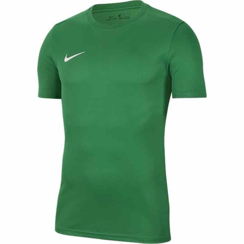 Nike Park VII Jersey (Short Sleeve) - Pine Green/White - S