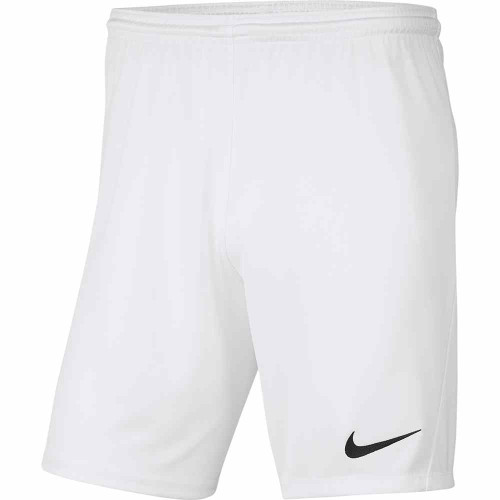 Nike Park III Short - White/Black - L
