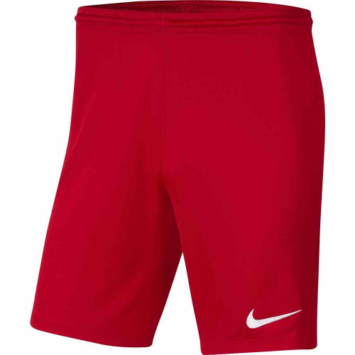 Nike Park III Short - Red/White - SY