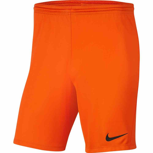 Nike Park III Short - Orange/Black - M