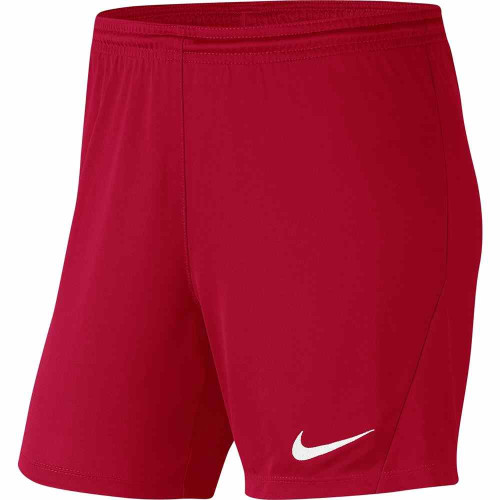 Nike Womens Park III Short - Red/White - XL
