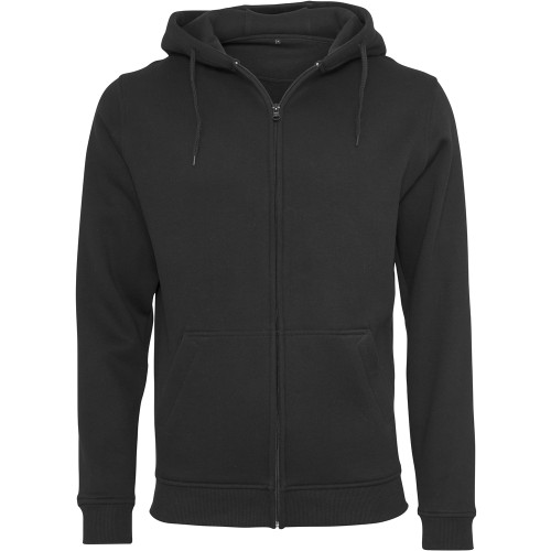 Build Your Brand Heavy Zip Hoodie