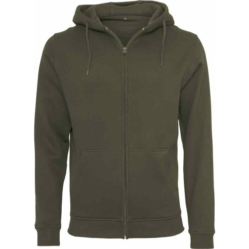 Build Your Brand Heavy Zip Hoodie