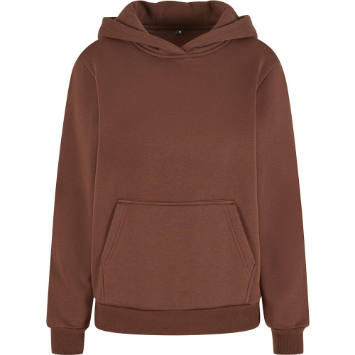 Build Your Brand Womens Fluffy Hoodie