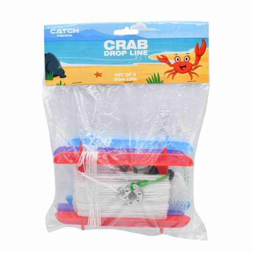 Catch Fishing Crab Drop Line - Set of 3