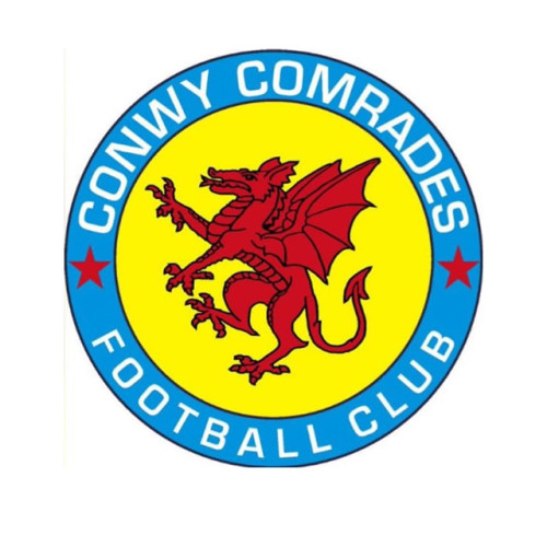 Woven Applique Badge - Conwy Comrades