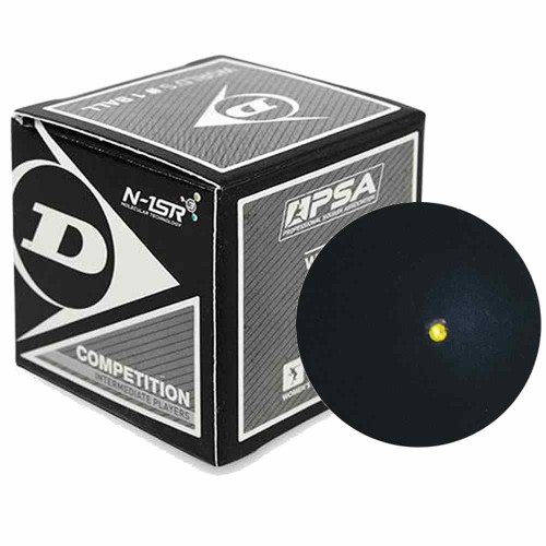 Dunlop Competition Squash Balls (1 Ball Box 12)