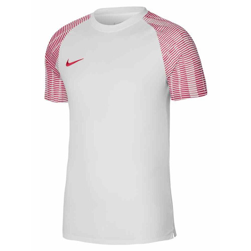 Nike Academy Jersey SS - White/University Red/University Red