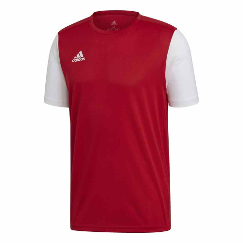 adidas Estro 19 Jersey (Short Sleeve) - Red/White - 15-16 Years