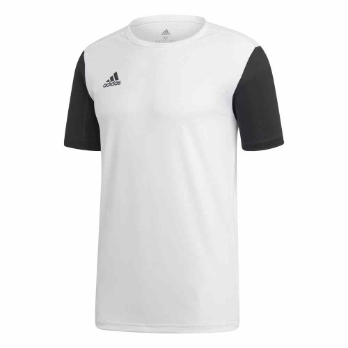 adidas Estro 19 Jersey (Short Sleeve) - White/Black - XL