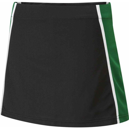 Falcon Womens Spirit Panelled Skort Black/Emer/White 36"