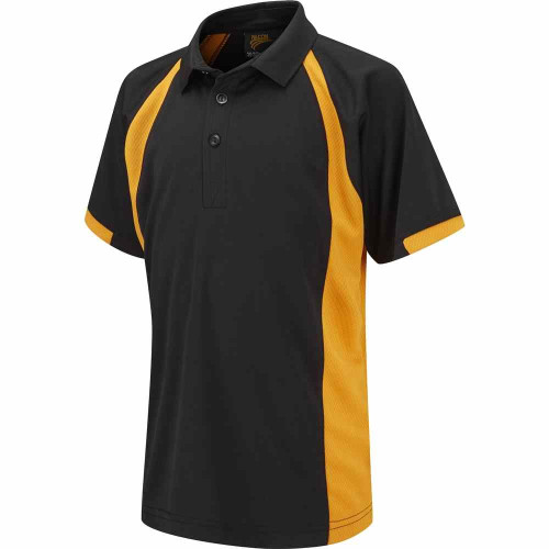 Falcon Active+ Polo Black/Amber 38-40"