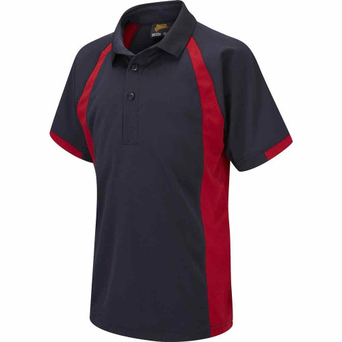 Falcon Active+ Polo Navy/Scarlet 18-20"