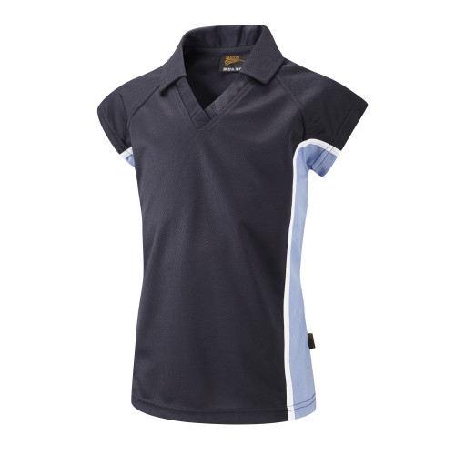 Falcon Spirit Womens Top Navy/Sky/White 42-44"