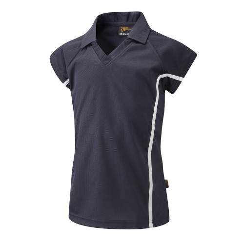 Falcon Spirit Womens Top Navy/Navy/White 32-34"