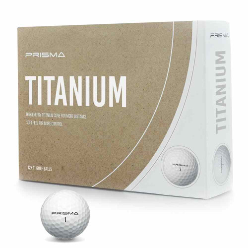 Masters Prisma Titanium Golf Balls (Box of 12)