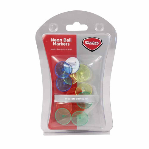 Masters Neon Ball Markers (Pack of 12)