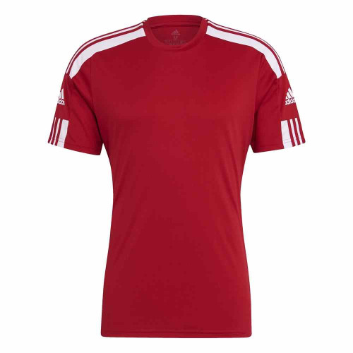 adidas Squadra 21 Jersey (Short Sleeve) - Red/White - 9-10 Years