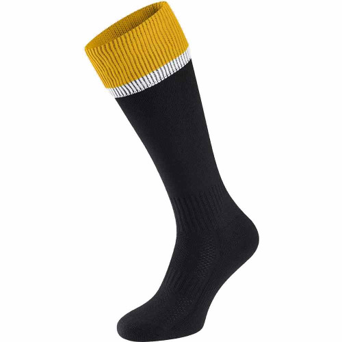 Falcon Spirit Socks Black/Amber/White M (1-5&Acirc;&frac12;)