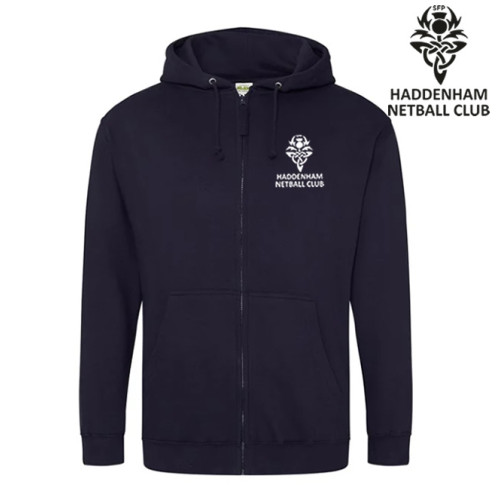 Haddenham Netball Full Zip Hoodie