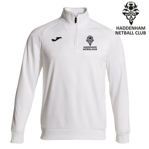 Haddenham Netball 1/4 Zip Jumper (White)