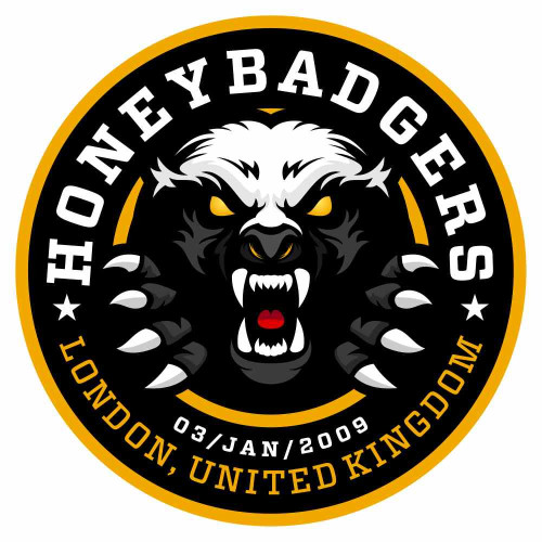 Applique Badge - Honeybadger