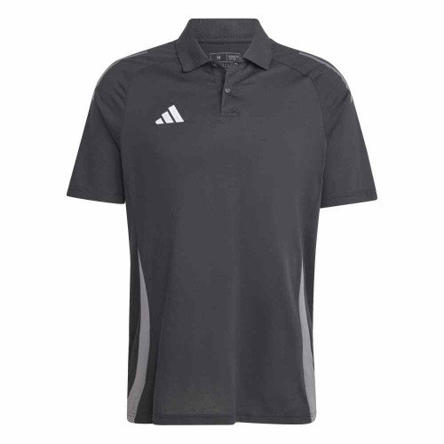 adidas Tiro 24 Competition Polo Shirt - Black/Team Dark Grey