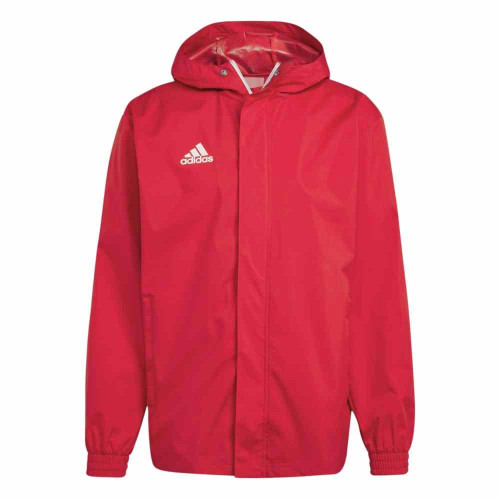 adidas Entrada 22 All-Weather Jacket - Team Power Red/White