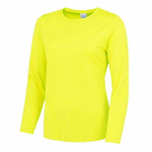 AWDis Womens Long Sleeve Cool T-Shirt