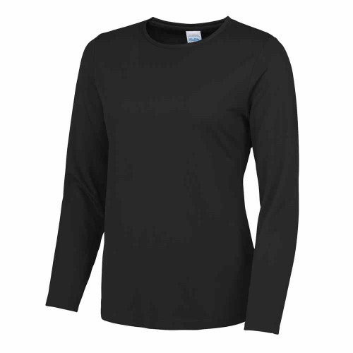 AWDis Womens Long Sleeve Cool T-Shirt