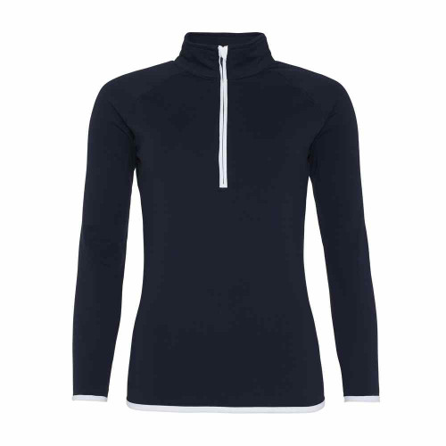 AWDis Womens Cool 1/4 Zip Sweatshirt