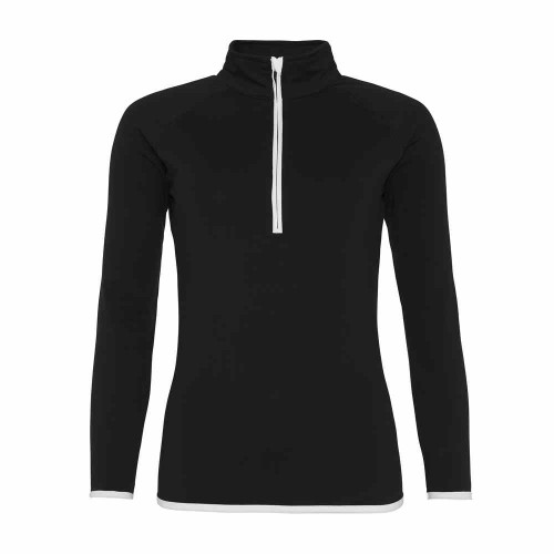 AWDis Womens Cool 1/4 Zip Sweatshirt