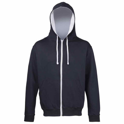 AWDis Varsity Zip Up Hoodie