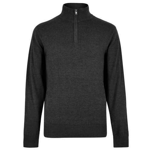 Kustom Kit Regular Fit Arundel 1/4-Zip Sweater