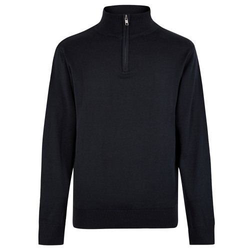 Kustom Kit Regular Fit Arundel 1/4-Zip Sweater