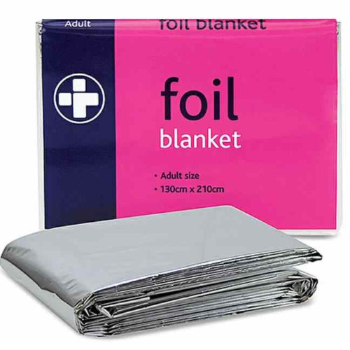 Emergency Foil Blanket 130 x 210cm (Pack of 6)