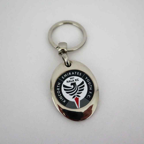 Customised Metal Trolley Keyring (Pack of 10)