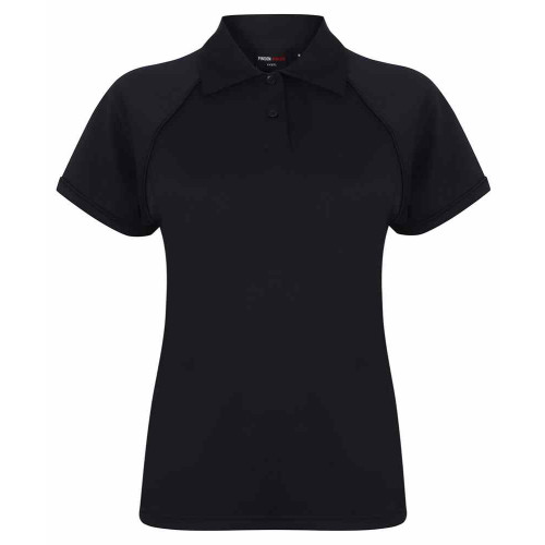 Finden & Hales Womens Piped Performance Polo