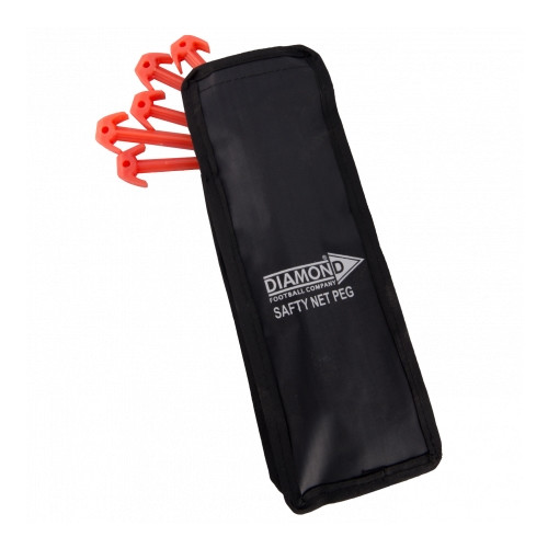 Diamond Net Pegs Enough For 2 Goals-Safety-One Size