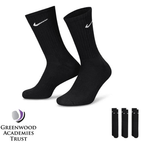 Greenwood Academies Cushioned Socks (x3 Pack)
