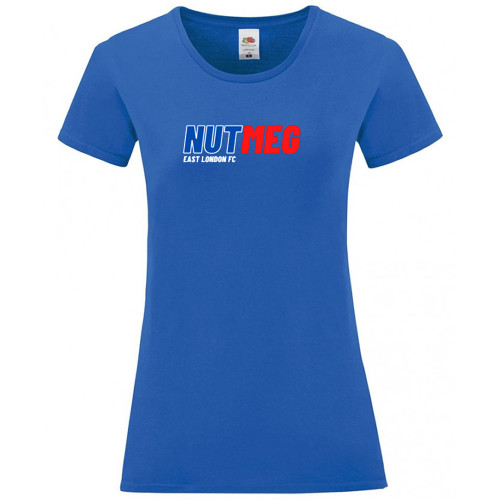Nutmeg East Womens Iconic Tee (Royal Blue)