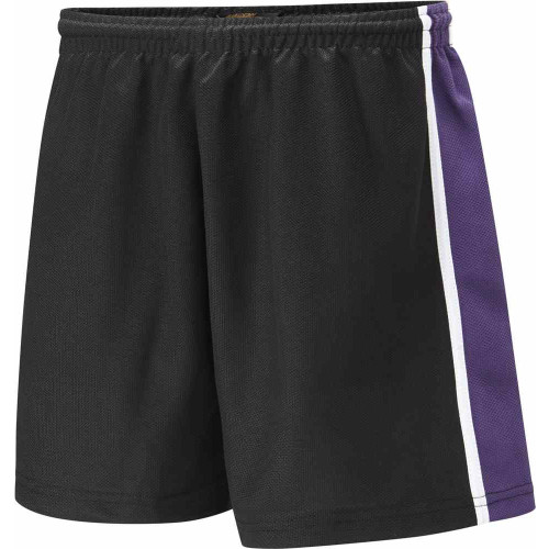 Falcon Spirit Panelled Short Black/Purp/Wht 24-26