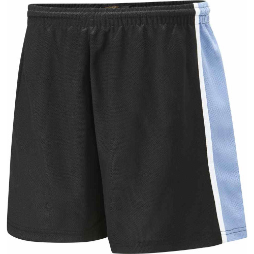 Falcon Spirit Panelled Short Black/Sky/Wht 34"