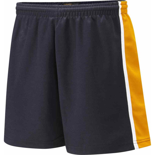 Falcon Spirit Panelled Short Navy/Amber/Wht 36"