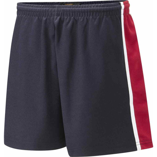 Falcon Spirit Panelled Short Navy/Scar/Wht 24-26"