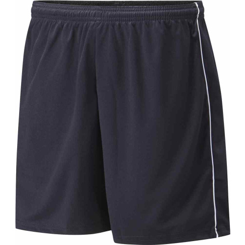Falcon Piped Sports Short Navy/White 22-24"